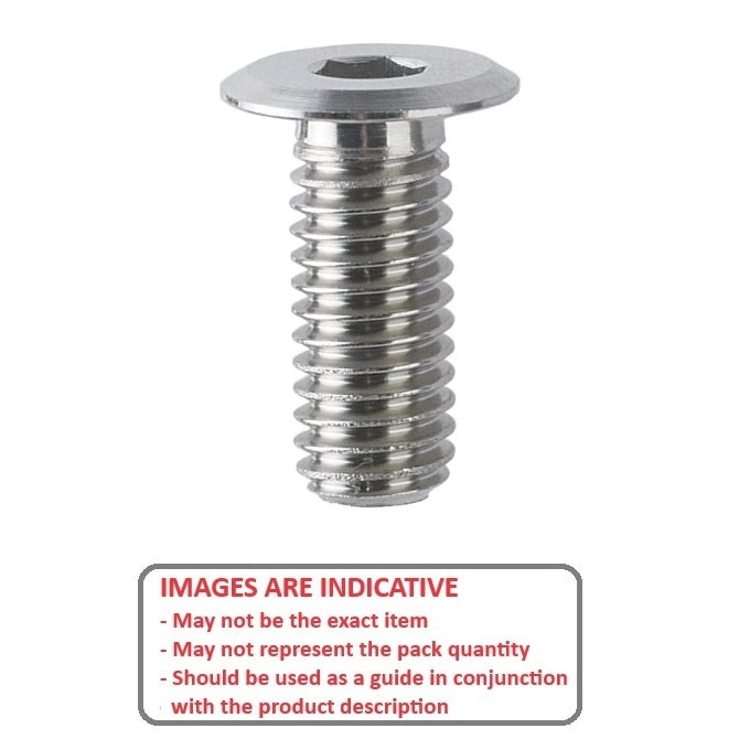1041775 | SC025M-005-ULH-PH-CZ (50 Pcs) --- Ultra Low Head Screws - M2.5 -2.5x0.45mm- 5 mm - Alloy Steel - Trivalent Chromate