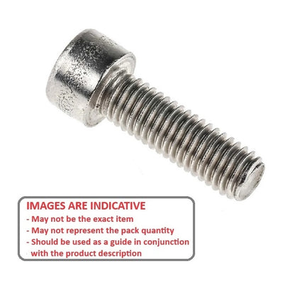 1113573 | SC160M-040-C-SK-S4 (25 Pcs) --- Socket Cap Screws - M16 - 16x2mm - 40 mm - 304 Stainless Screw