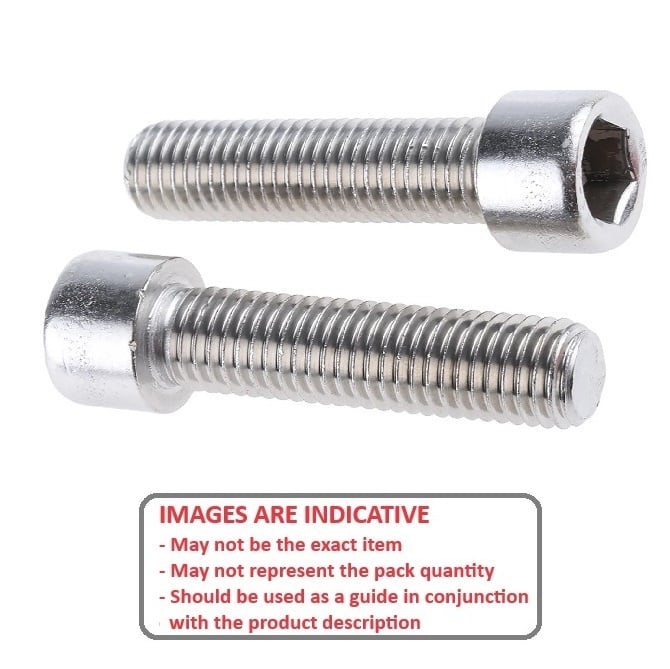1081726 | SC080M-030-C-SK-S6L --- Socket Cap Screws - M8 -8x1.25mm- 30 mm - 316L Stainless