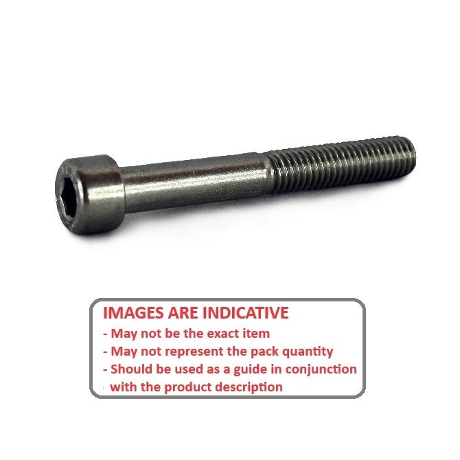 1043184 | SC028C-051-C-SK-S4 (50 Pcs) --- Socket Cap Screws - 4-40 UNC -2.85mm- 50.8 mm - 304 Stainless