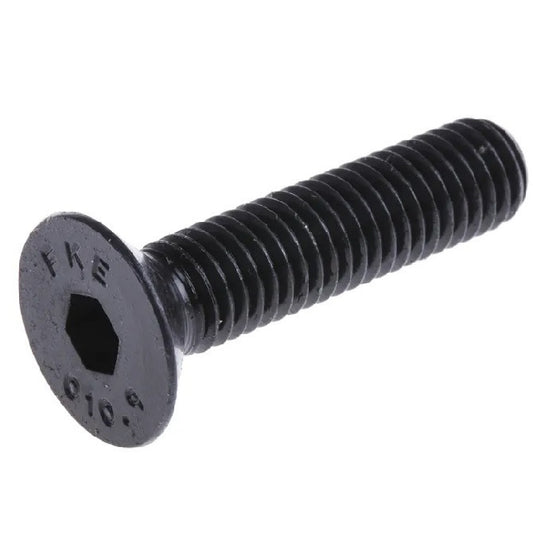 Countersunk Screws - M30 - 30x3.5mm - 100 mm - High Tensile Steel / Black Oxide Socket