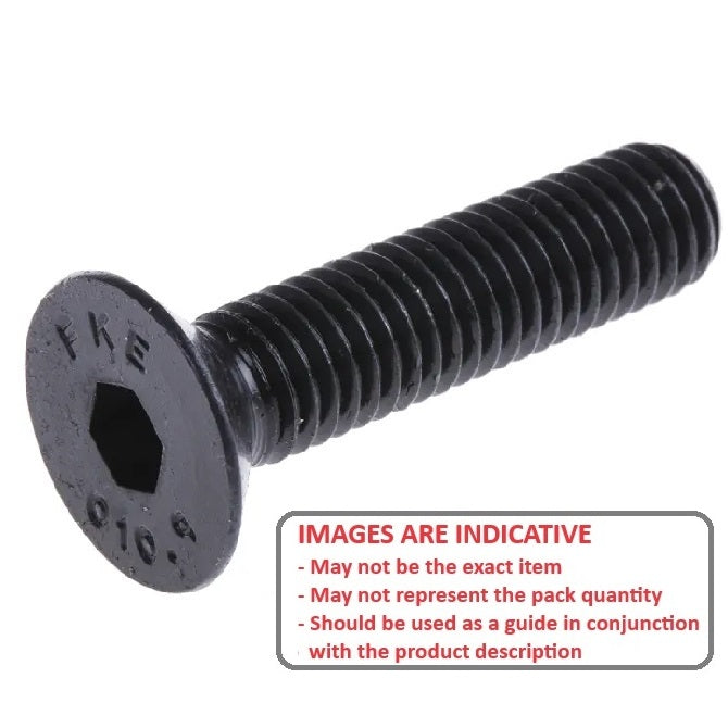 1110760 | SK159C-057-SK-C --- Countersunk Screws - 5/8-11 UNC -15.88mm- 57.2 mm - High Tensile Steel / Black Oxide