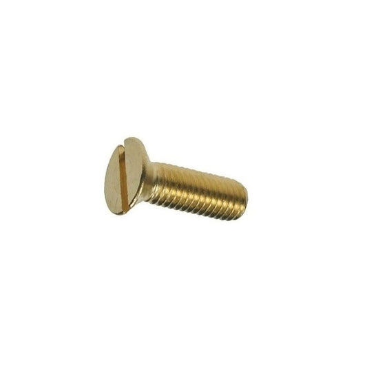 1056722 | SK048W-006-SL-BR (100 Pcs) --- Countersunk Screws - 3/16-24 BSW -4.76mm- 6.4 mm - Brass