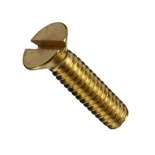 1056797 | SK048W-019-SL-BR (100 Pcs) --- Countersunk Screws - 3/16-24 BSW -4.76mm- 19.1 mm - Brass