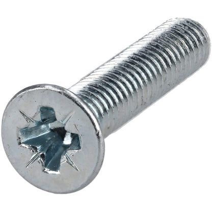 1052935 | SK040M-012-PZ-CZ (100 Pcs) --- Countersunk Screws - M4 - 4x0.7mm - 12 mm - Zinc Plated Steel Pozidrive Screw