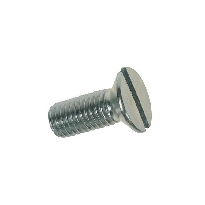 Countersunk Screws - M2.5 - 2.5x0.45mm - 5 mm - Zinc Plated Slotted