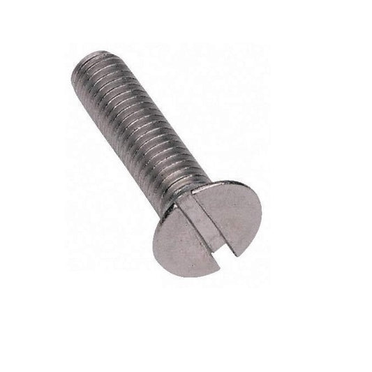 Countersunk Screws - M2.5 - 2.5x0.45mm - 8 mm - Zinc Plated Slotted