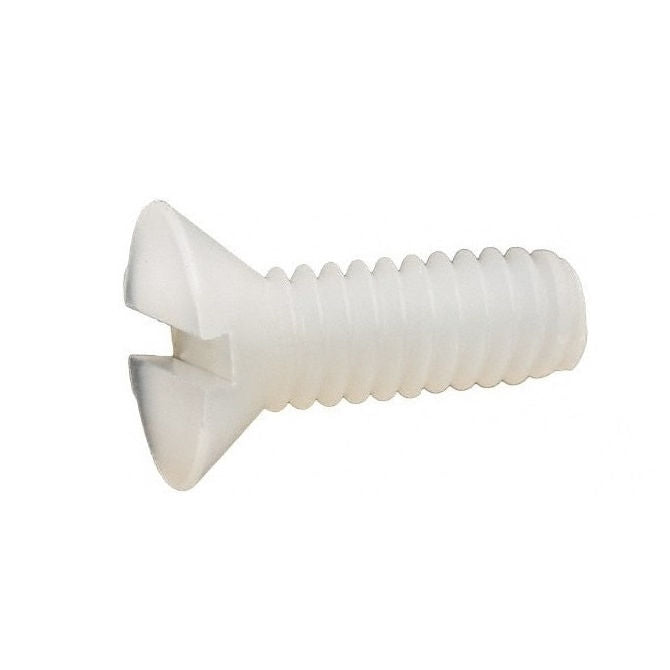 1040648 | SK022C-006-SL-N (50 Pcs) --- Countersunk Screws - 2-56 UNC -2.18mm- 6.4 mm - Nylon -Zytel 101-
