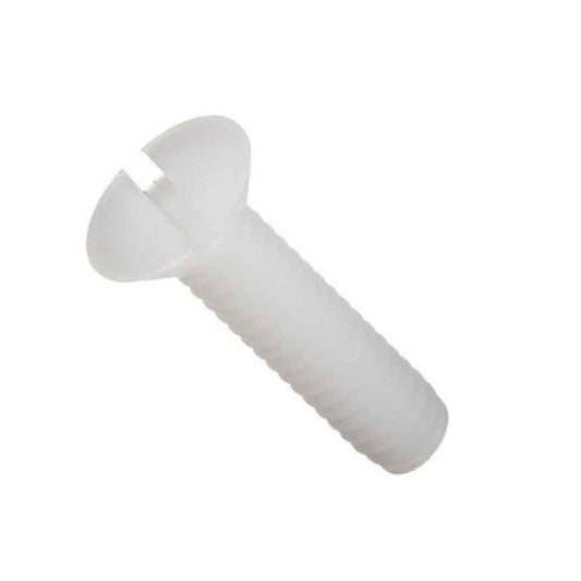 Countersunk Screws - 4-40 UNC - 2.85mm - 12.7 mm - Nylon - Zytel 101 - Slotted
