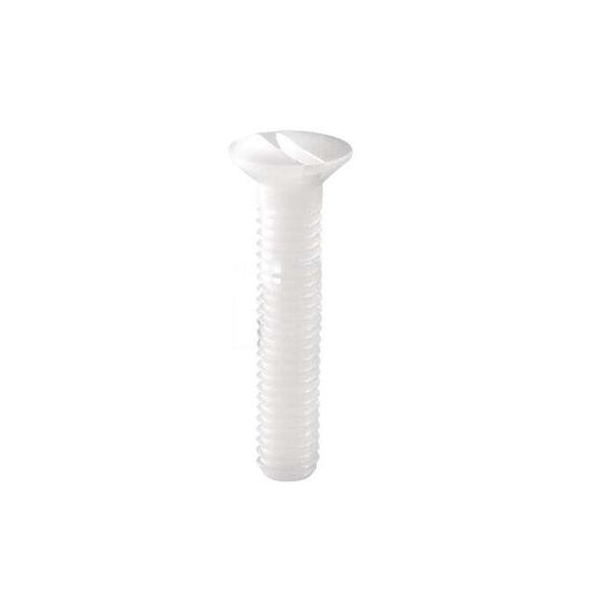 1055256 | SK042C-025-SL-N (10 Pcs) --- Countersunk Screws - 8-32 UNC -4.17mm- 25.4 mm - Nylon -Zytel 101-
