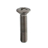 Countersunk Screws - M4 - 4x0.7mm - 12 mm - 304 Stainless Oval Top