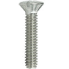 Countersunk Screws - M5 - 5x0.8mm - 30 mm - 304 Stainless Oval Top