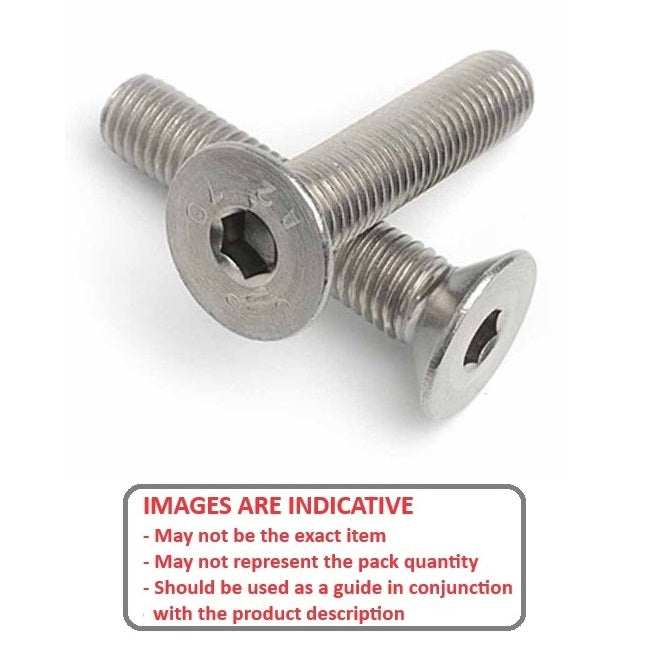1059165 | SK048C-016-SK-S4 (100 Pcs) --- Countersunk Screws - 10-24 UNC -4.76mm- 15.9 mm - 304 Stainless