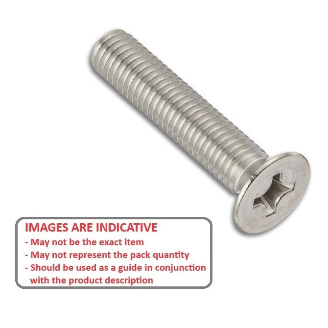 1056885 | SK042C-016-PH-S4 (100 Pcs) --- Countersunk Screws - 8-32 UNC -4.17mm- 15.9 mm - 304 Stainless