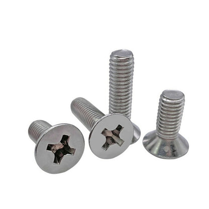 1044580 | SK030M-006-PH-TC2 (5 Pcs) --- Countersunk Screws - M3 - 3x0.5mm - 6 mm - Titanium CP Grade 2 Phillips Screw