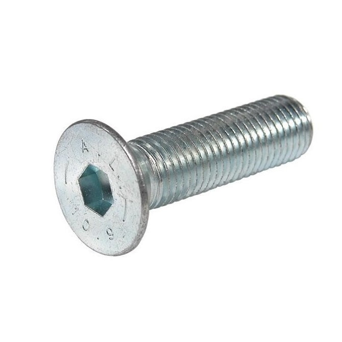Countersunk Screws - M4 -4x0.7mm- 16 mm - Zinc Plated Steel