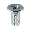 Countersunk Screws - 6-32 UNC - 3.5mm - 6.4 mm - Zinc Plated Steel Phillips