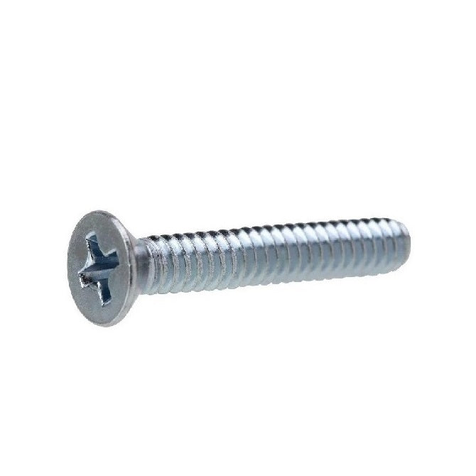 Countersunk Screws - M3 -3x0.5mm- 12 mm - Zinc Plated