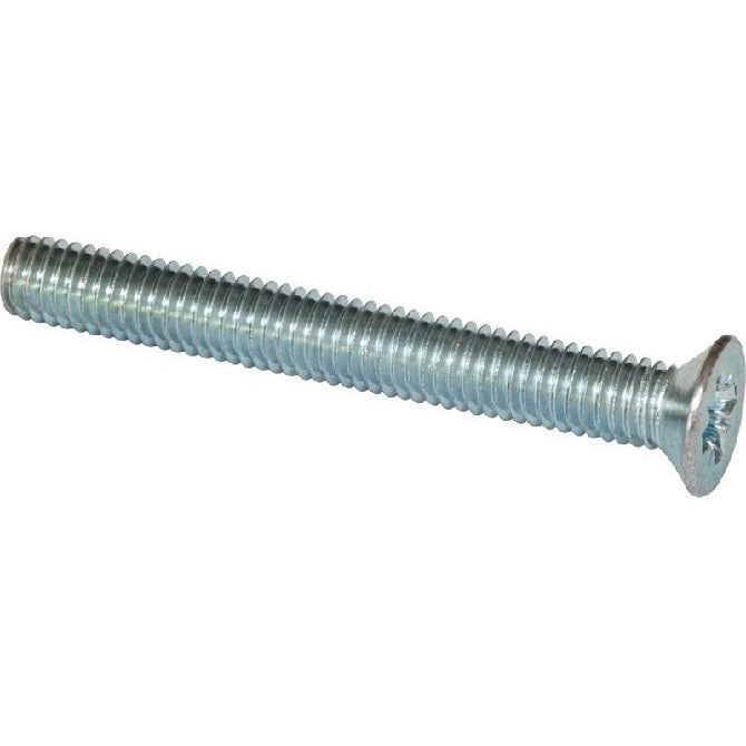 Countersunk Screws - M6 -6x1mm- 65 mm - Zinc Plated Steel