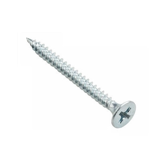 Self Tapping Screws - 4.17x31.8 mm - 8  Countersunk - Zinc Plated Steel