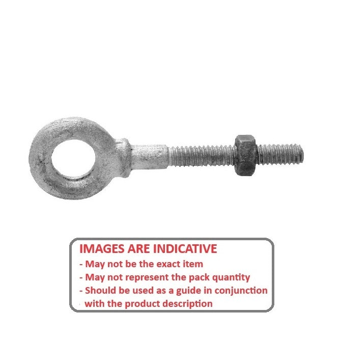 1102409 | CHE-67RS --- Partial Threaded Shank Eye Bolts - 1/2-13 UNC - 12.7mm - 50.8x25.4 mm Shouldered