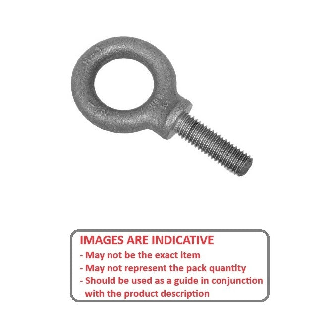1072519 | FS-1RS --- Threaded Shank Eye Bolts - 1/4-20 UNC - 6.35mm - 25.4x19.05 mm