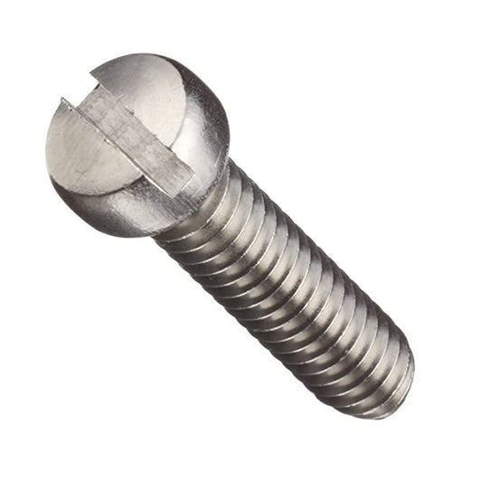 Fillister Head Screws - M2 - 2x0.4mm - 20 mm - 304 Stainless Slotted