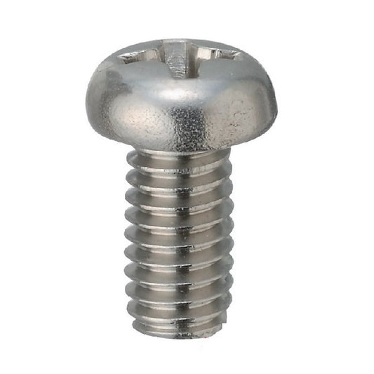 Pan Head Screws - M3 - 3x0.5mm - 6 mm - 316 Stainless Phillips