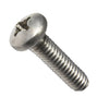 Pan Head Screws - M3 - 3x0.5mm - 10 mm - 316 Stainless Phillips