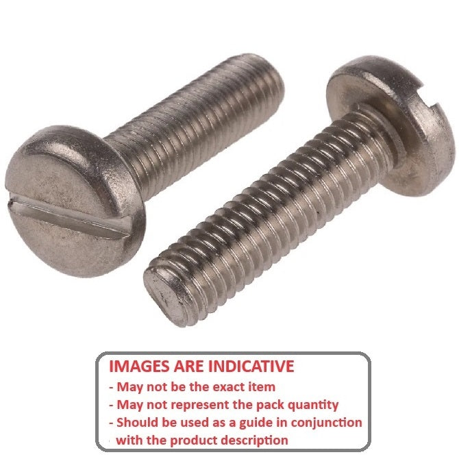 1053592 | SC040M-020-P-SL-S3 (30 Pcs) --- Pan Head Screws - M4 -4x0.7mm- 20 mm - 303 Stainless