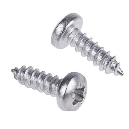 Self Tapping Screws - 2.85x6.4 mm - 4  Pan Head - Stainless Steel 304 Similar to A2, 18-8 HRB80
