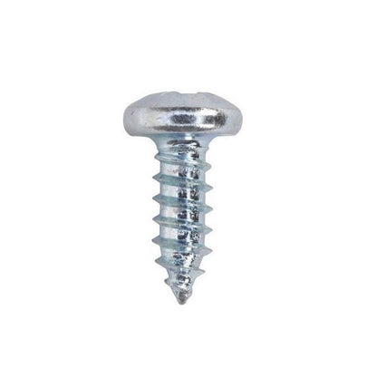 Self Tapping Screws - 3.5x9.5 mm - 6  Pan Head - Zinc Plated Steel