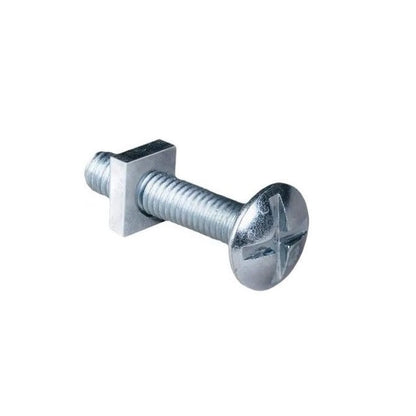 1075837 | SC079W-032-RB-CZ (100 Pcs) --- Roof Bolt Screws - 5/16-18 BSW -7.94mm- 31.8 mm - Zinc Plated Steel