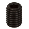 Flat Tip DIN913 Socket Set Screws - M3 - 3x0.5mm - 8 mm  Alloy Steel - Carbon Steel - Hardened