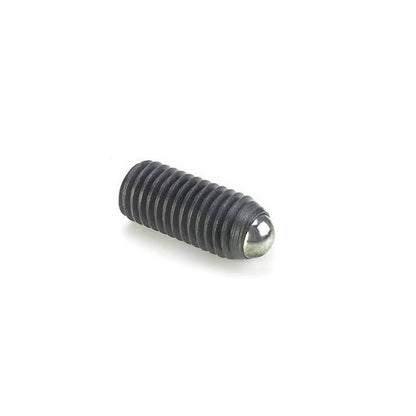 Rolling Ball Tip Socket Set Screws - M4 -4x0.7mm- 5.8 mm  - Carbon Steel with 440C Stainless HRC 50-55 tip