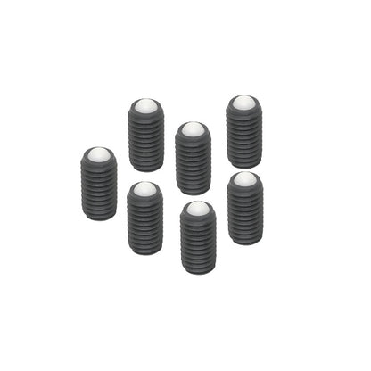 1045030 | SS030M-0102-CS-PO-RB --- Rolling Ball Tip Socket Set Screws - M3 - 3x0.5mm - 9.7 mm  - Carbon Steel with Polyacetal tip Screw