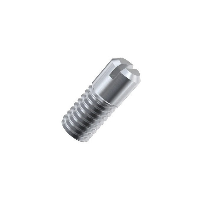 Partial Thread Slotted Set Screws - M10 - 10x1.5mm - 50 mm   - Steel Alloy, Rockwell B75
