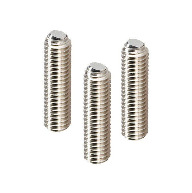 1081275 | SS080M-0245-S4-S440-FB --- Flat Tip Aligning Socket Set Screws - M8 - 8x1.25mm - 24.5 mm - Aligning Flat Tip - 304 Stainless Steel with 440C Stainless HRC 50-55 tip Screw