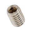 Standard Cup Point Socket Set Screws - M5 - 5x0.8mm - 6 mm   - Titanium - CP1 Commercially Pure