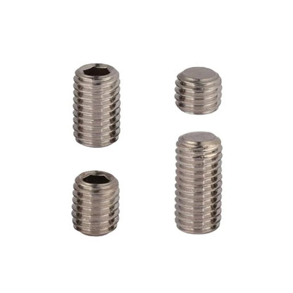 1051922 | SS040M-0060-TC1 (10 Pcs) --- Standard Cup Point Socket Set Screws - M4 - 4x0.7mm - 6 mm  - Titanium - CP1 Commercially Pure Screw