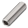 Standard Cup Point Socket Set Screws - 10-32 UNF - 4.76mm - 6.4 mm  Zinc Plated DIN916 - Carbon Steel - Hardened