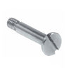 Shoulder Screws - 4x8 mm - M3x0.5 Slotted Shallow Head - Carbon Steel