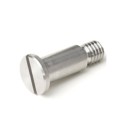 Shoulder Screws - 3.175x3.7 mm - 4-40 UNC Slotted Shallow Head - Stainless Steel 303/304 Similar to A2, 18-8 HRB80