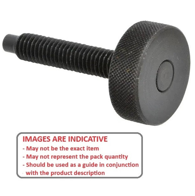 1102669 | THS127C-070-K-CS-DP --- Thumb Screws - 1/2-13 UNC - 12.7mm - 69.85 - - Dog Point - Steel Screw