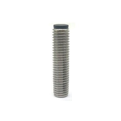 Urethane Tipped Socket Set Screws - M6 - 6x1mm - 12 mm   - 304 Stainless Steel with 304 Stainless Steel tip