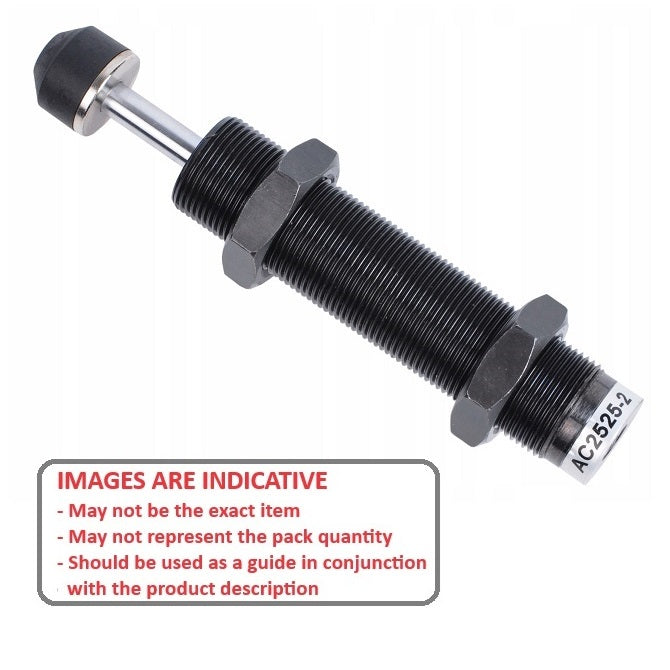 1153098 | AC-2540-2 --- Hydraulic Shock Absorbers - 40 mm M25x1.5 213 mm