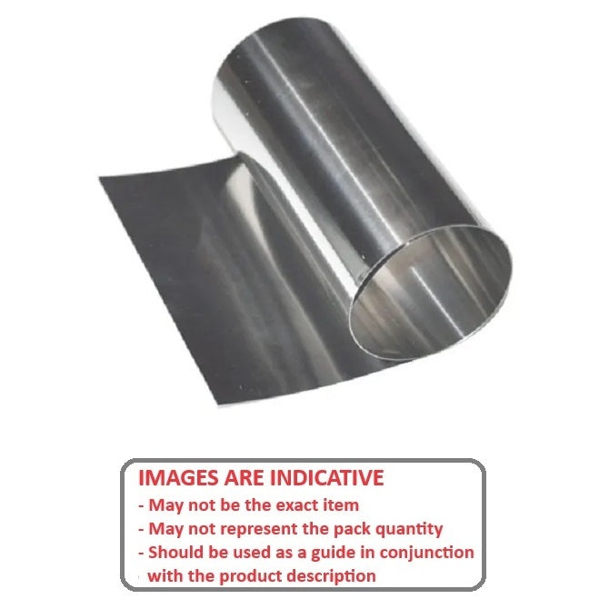 1001229 | SHM-0200-0240-0980-T5 (Roll) --- Titanium Shim and Foil - 0.2x240x980 mm - Titanium Ti-Gr-5 - 6AL-4V