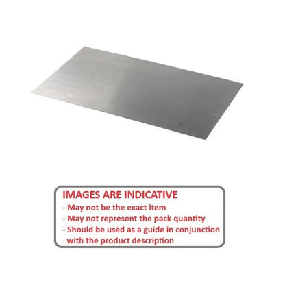 1000833 | SHM-0100-0150-0050-AL --- Aluminium Shim and Foil - 0.1x150x50 mm - Aluminium