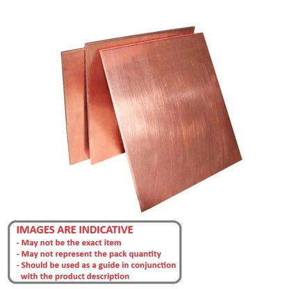 1000880 | SHM-0100-0250-0100-CP --- Copper Shim and Foil - 0.1x250x100 mm - Copper