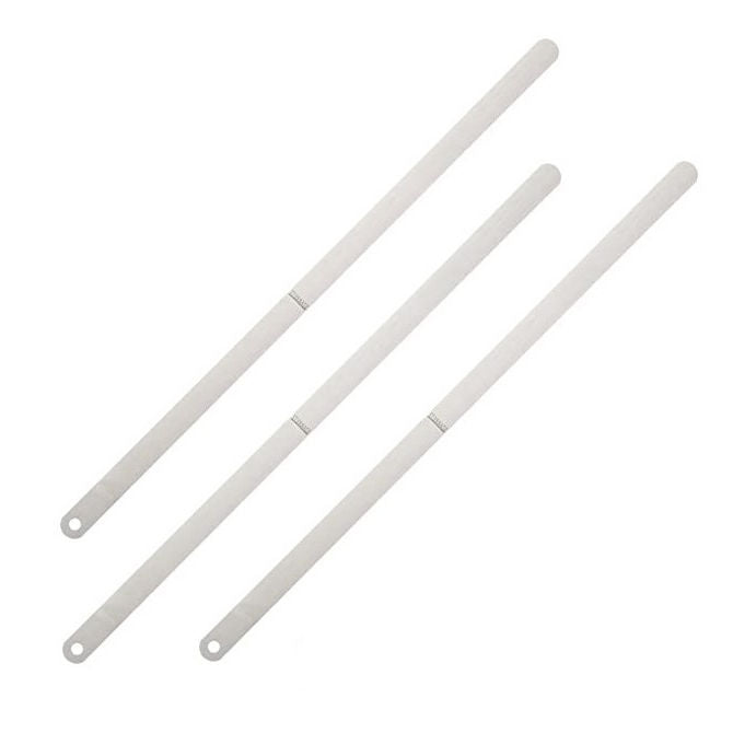 1001290 | PBI-8SSRS (10 Pcs) --- Stainless Feeler Gauge Stock - 0.203x12.7x127 mm - Stainless Steel